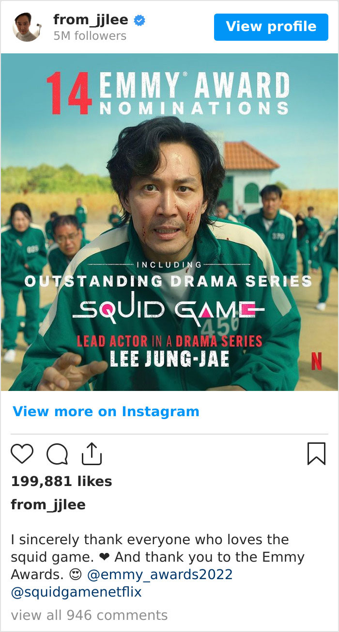 Lee Jung-jae Makes History As The First Asian To Win Emmy For Best Actor In Squid Game Role Lee Jung-jae Makes History As The First Asian To Win Emmy For Best Actor In Squid Game Role