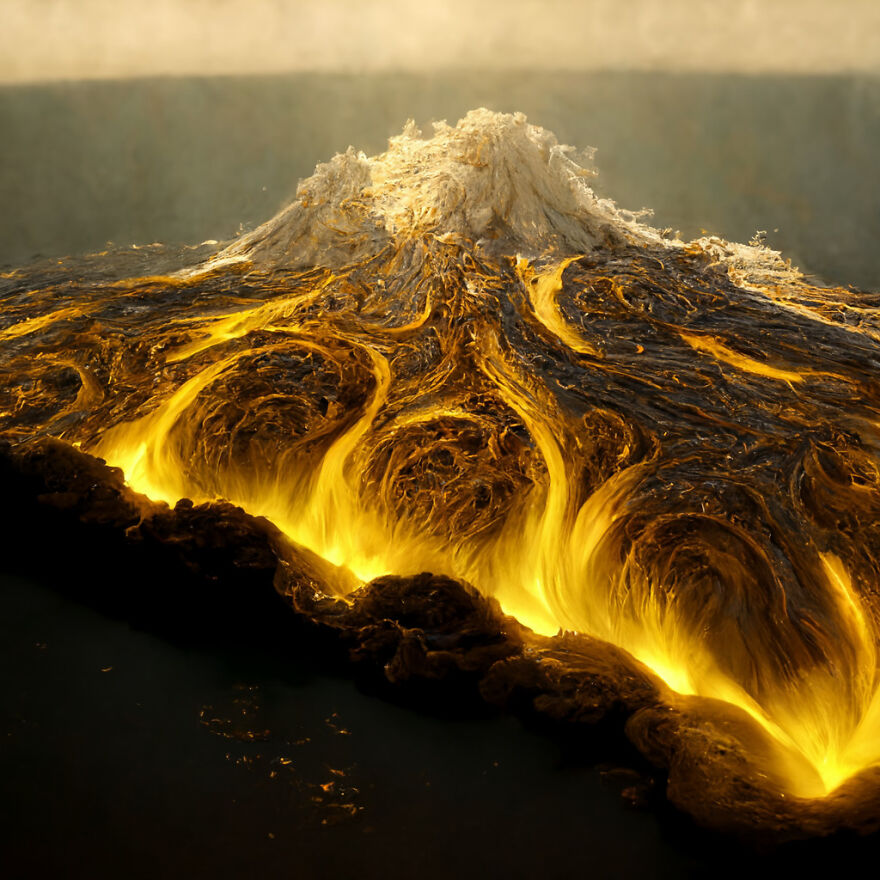 Here Are My 32 Pics Of Fantastic Worlds: Fire Realm That I Made With The Help Of AI