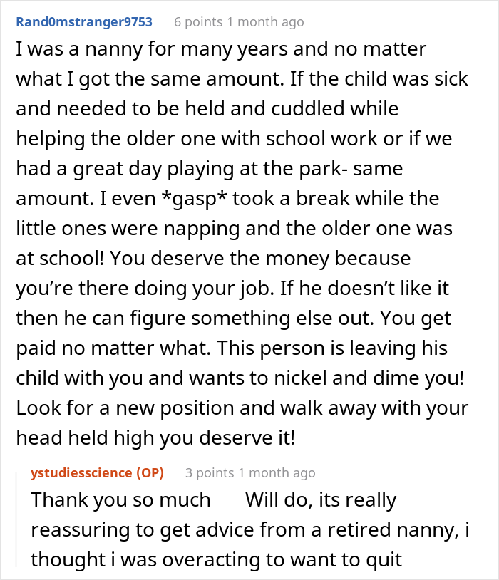 Babysitter Storms Off After Client Calls Her “Expensive” For Charging While Their Baby Sleeps Babysitter Storms Off After Client Calls Her “Expensive” For Charging While Their Baby Sleeps