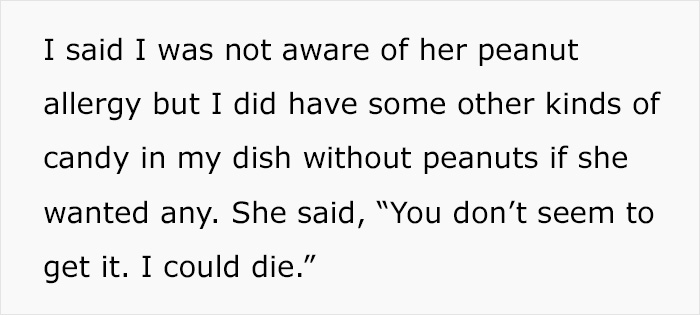 “Am I The Jerk For ‘Not Respecting’ My Coworker’s Peanut Allergy?” “Am I The Jerk For ‘Not Respecting’ My Coworker’s Peanut Allergy?”