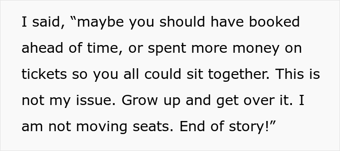Woman Causes A Scene On A Plane After A Man Who Paid Extra Just To Be There Refused To Switch Seats With Her