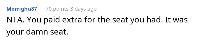 Woman Causes A Scene On A Plane After A Man Who Paid Extra Just To Be There Refused To Switch Seats With Her