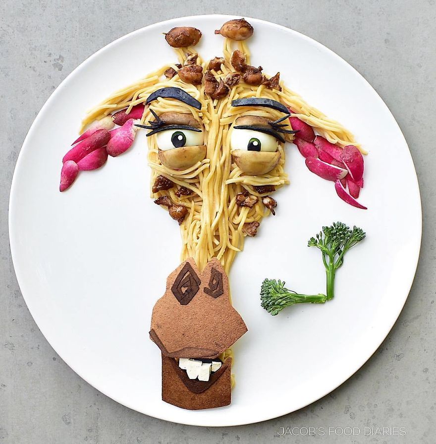I Trick My Kids Into Eating Healthy Foods By Turning Them Into Their Favorite Characters (24 New Pics) I Trick My Kids Into Eating Healthy Foods By Turning Them Into Their Favorite Characters (24 New Pics)