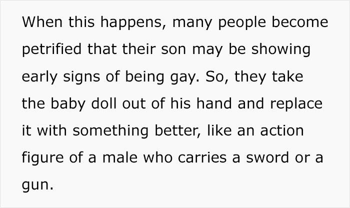 Guy Perfectly Sums Up Why You Should Let Your Son Play With Dolls Guy Perfectly Sums Up Why You Should Let Your Son Play With Dolls