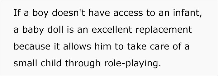 Guy Perfectly Sums Up Why You Should Let Your Son Play With Dolls Guy Perfectly Sums Up Why You Should Let Your Son Play With Dolls