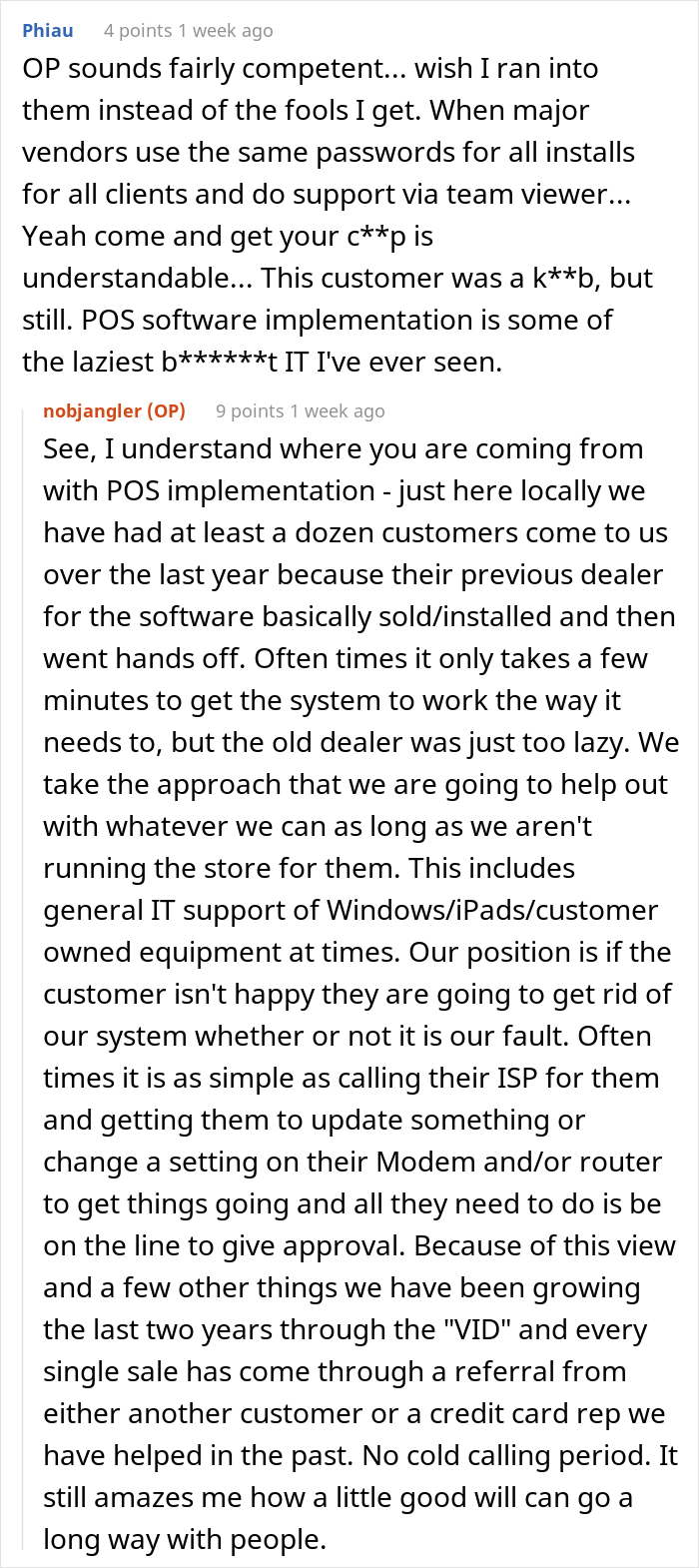 Stuck-Up Cafe Owner Messes With A Sale Systems Vendor And Loses, Regrets His Words After They Come In And Pack Everything Up Stuck-Up Cafe Owner Messes With A Sale Systems Vendor And Loses, Regrets His Words After They Come In And Pack Everything Up
