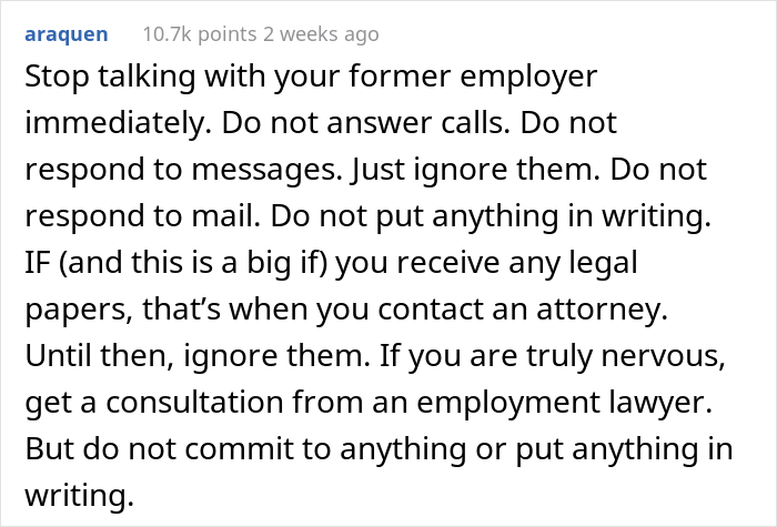 The Internet Is Fuming After This Employee Was Fired And Then Threatened With Legal Action For “Logging Hours Without Working” The Internet Is Fuming After This Employee Was Fired And Then Threatened With Legal Action For “Logging Hours Without Working”