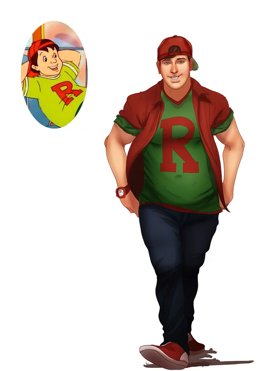 50 Popular Cartoon Characters Reimagined As Modern-Day Adults By Isaiah Stephens 50 Popular Cartoon Characters Reimagined As Modern-Day Adults By Isaiah Stephens