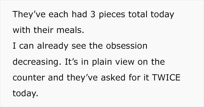 Mom Of 3 Combats Her Children’s Fixation On Candy By Exposing Them To “All Foods” Mom Of 3 Combats Her Children’s Fixation On Candy By Exposing Them To “All Foods”