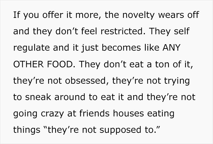 Mom Of 3 Combats Her Children’s Fixation On Candy By Exposing Them To “All Foods” Mom Of 3 Combats Her Children’s Fixation On Candy By Exposing Them To “All Foods”