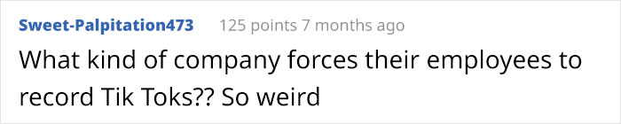 “I Don’t Make Enough Money For This”: Worker Gets Suspended For Refusing To Take Part In A “Mandatory” TikTok Challenge, Quits “I Don’t Make Enough Money For This”: Worker Gets Suspended For Refusing To Take Part In A “Mandatory” TikTok Challenge, Quits