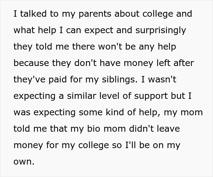 Parents Get Slammed Online For Leaving Adoptive Son With No College Tuition After Spending Everything On Biological Kids Parents Get Slammed Online For Leaving Adoptive Son With No College Tuition After Spending Everything On Biological Kids