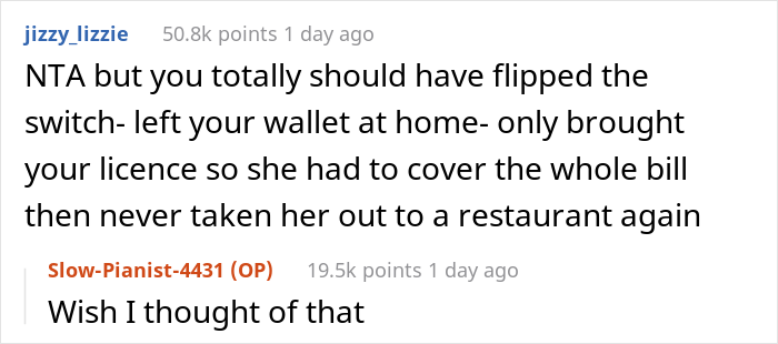 Woman’s SIL “Forgets” Her Wallet All The Time When They Go To Restaurants, So She Took It For Her Woman’s SIL “Forgets” Her Wallet All The Time When They Go To Restaurants, So She Took It For Her