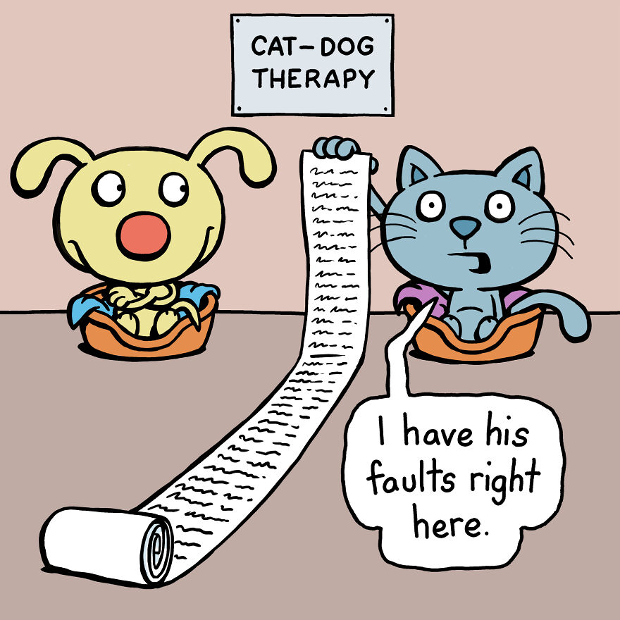 These One-Panel Cat Comics By Anthony Smith Purrfectly Capture What Having A Cat Is Like (40 Pics) These One-Panel Cat Comics By Anthony Smith Purrfectly Capture What Having A Cat Is Like (40 Pics)