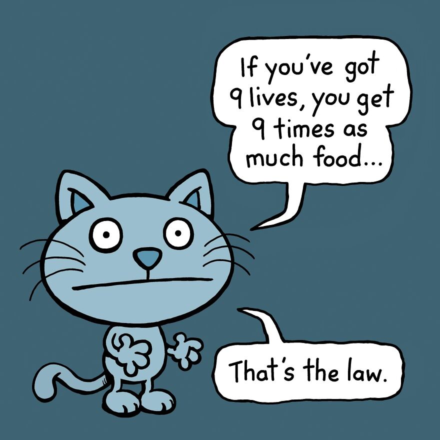 These One-Panel Cat Comics By Anthony Smith Purrfectly Capture What Having A Cat Is Like (40 Pics) These One-Panel Cat Comics By Anthony Smith Purrfectly Capture What Having A Cat Is Like (40 Pics)