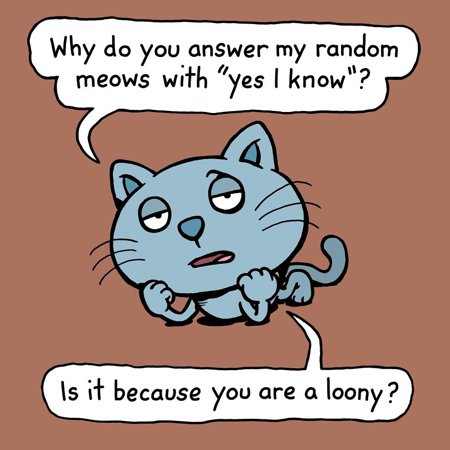 These One-Panel Cat Comics By Anthony Smith Purrfectly Capture What Having A Cat Is Like (40 Pics) These One-Panel Cat Comics By Anthony Smith Purrfectly Capture What Having A Cat Is Like (40 Pics)
