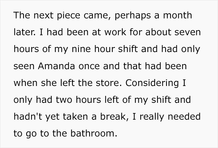 Manager “Left Hanging” In Elevator For 5 Hours With A Full Bladder After Her Employee Couldn’t Help Her Because Of Her Own Absurd Rules Manager “Left Hanging” In Elevator For 5 Hours With A Full Bladder After Her Employee Couldn’t Help Her Because Of Her Own Absurd Rules