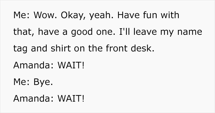 Manager “Left Hanging” In Elevator For 5 Hours With A Full Bladder After Her Employee Couldn’t Help Her Because Of Her Own Absurd Rules Manager “Left Hanging” In Elevator For 5 Hours With A Full Bladder After Her Employee Couldn’t Help Her Because Of Her Own Absurd Rules