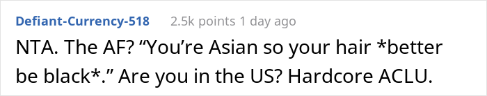 &#8220;AITA For Refusing To Dye My Daughter’s Hair Because Her School Complained?&#8221;