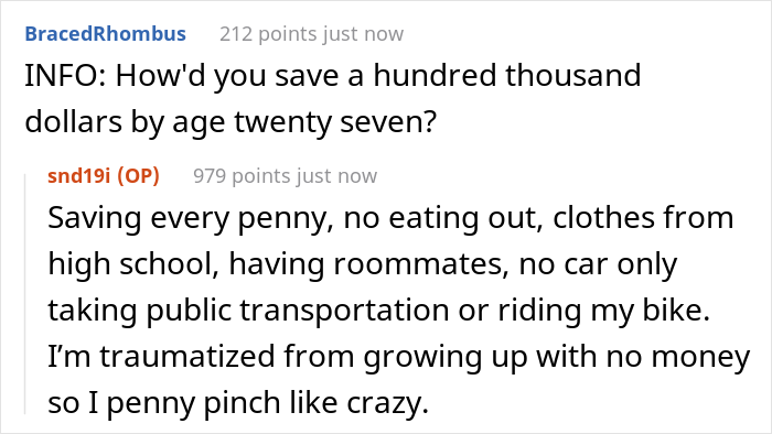 Daughter Is Upset Her Parents Only Listen To Her When They Need Money, So She Doesn&#8217;t Give Them Any Despite Them Being Homeless