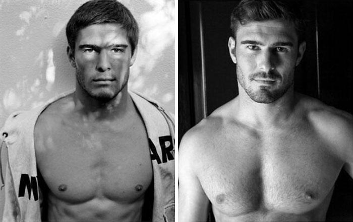 “Now & Then”: Celebrity Photographer Takes Photos Of Male Models Decades Apart (14 Pics) “Now & Then”: Celebrity Photographer Takes Photos Of Male Models Decades Apart (14 Pics)