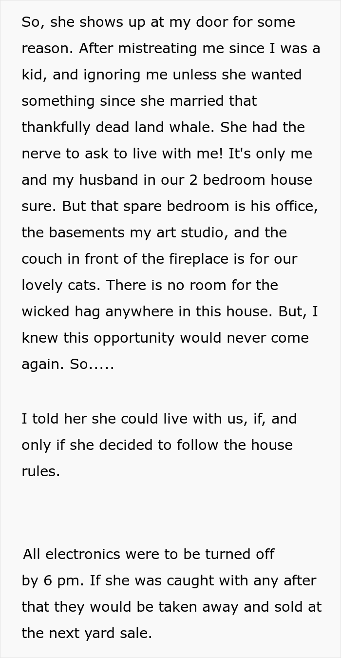 “I Offered To Let My Mom Live With Me Under The Exact Same Terms I Lived With Her As A Teen” “I Offered To Let My Mom Live With Me Under The Exact Same Terms I Lived With Her As A Teen”