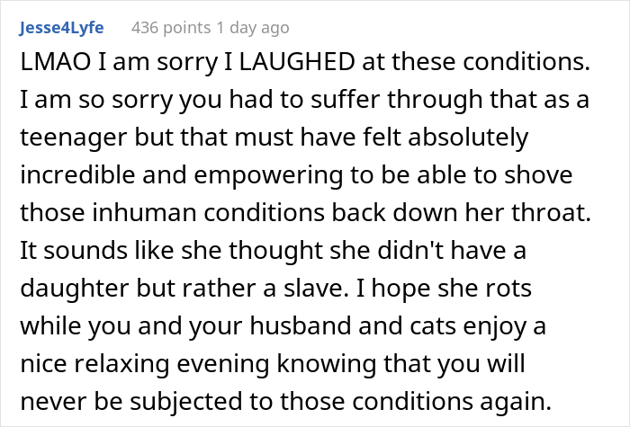 “I Offered To Let My Mom Live With Me Under The Exact Same Terms I Lived With Her As A Teen” “I Offered To Let My Mom Live With Me Under The Exact Same Terms I Lived With Her As A Teen”