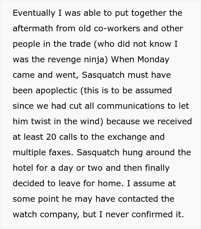 Man Gets Ex-Boss Fired For Skipping Important Meeting After Tricking Him Into Attending A Fake Job Interview In Europe Man Gets Ex-Boss Fired For Skipping Important Meeting After Tricking Him Into Attending A Fake Job Interview In Europe