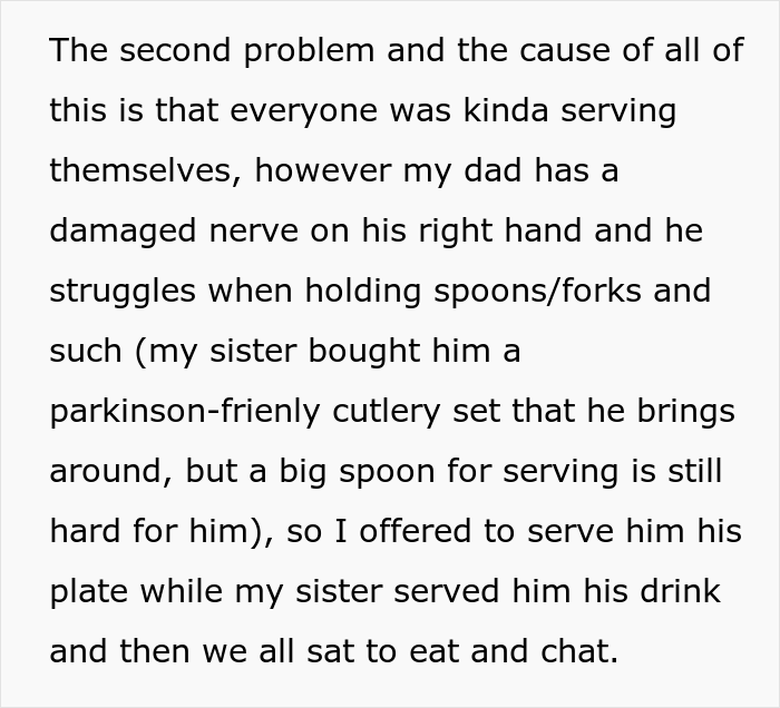“I Said That He Could Starve”: Sexist Father-In-Law Left Family Gathering After Woman Refused To Serve Him Dinner “I Said That He Could Starve”: Sexist Father-In-Law Left Family Gathering After Woman Refused To Serve Him Dinner