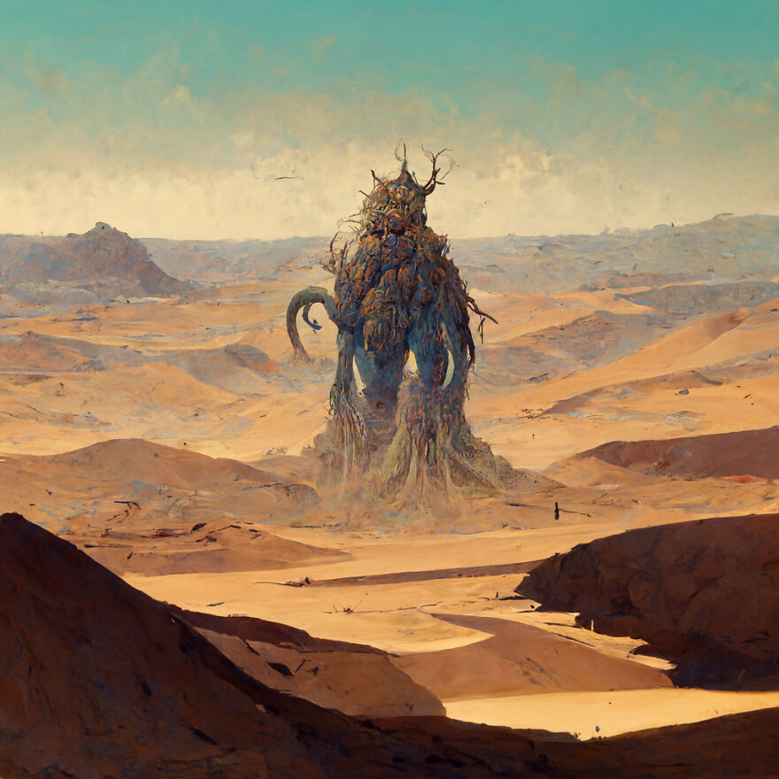 I Write Prompts And Let The AI Do Its Magic By Creating Fantastic Worlds (33 Pics)