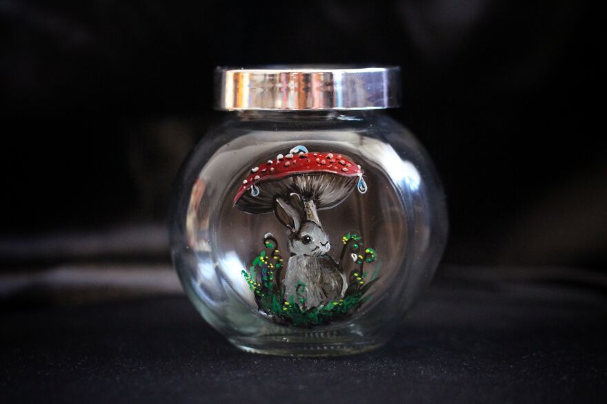 I Do Detailed Paintings On Glass, And Here Are 40 Of Them I Do Detailed Paintings On Glass, And Here Are 40 Of Them