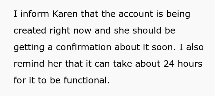 ‘Karen’ Threatens To Call The Help Desk Every Hour Until Her Account Is Activated, Ends Up Paying For Every Call ‘Karen’ Threatens To Call The Help Desk Every Hour Until Her Account Is Activated, Ends Up Paying For Every Call