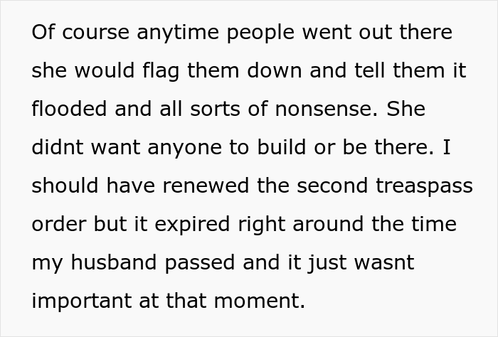 Woman Gets “Nuclear Revenge” On Neighbor Who Flooded Their Lot And Cut Down 23 Of Their Trees