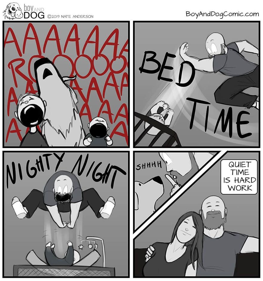 Dad Illustrates How His Baby Son And Their Dog Experience Friendship (30 New Comics) Dad Illustrates How His Baby Son And Their Dog Experience Friendship (30 New Comics)