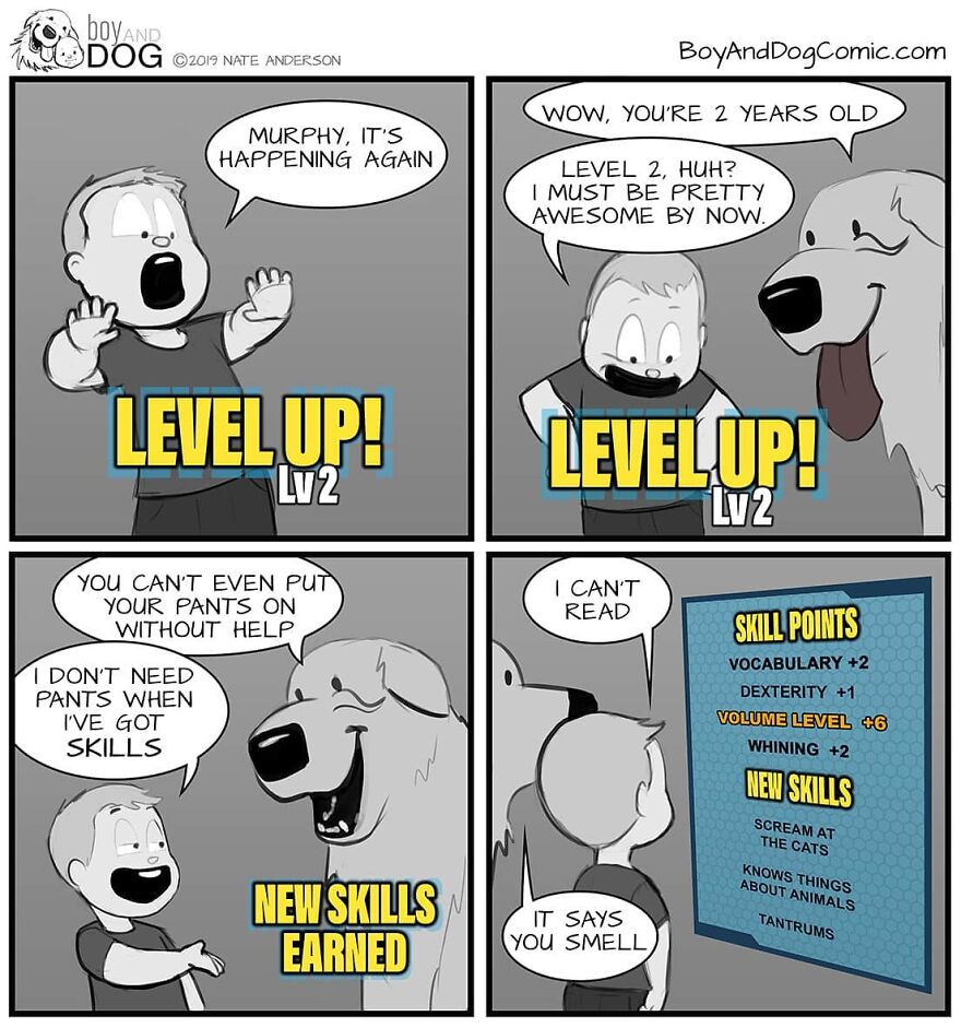 Dad Illustrates How His Baby Son And Their Dog Experience Friendship (30 New Comics) Dad Illustrates How His Baby Son And Their Dog Experience Friendship (30 New Comics)