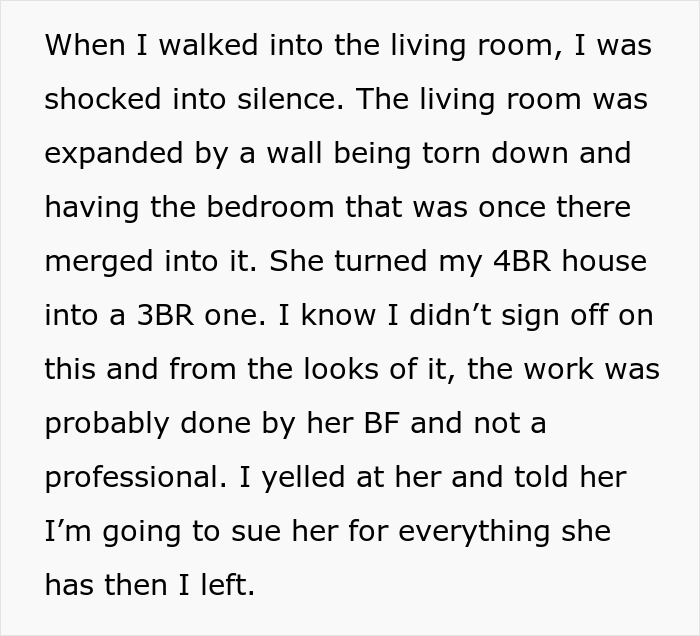 Man Allows His Ex To Live In His House Until Their Daughter Turns 18 After Divorce, But She Doesn’t Keep Her Side Of The Bargain Man Allows His Ex To Live In His House Until Their Daughter Turns 18 After Divorce, But She Doesn’t Keep Her Side Of The Bargain