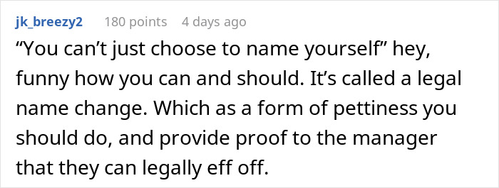 Boss Thinks Employee’s Name Tag Isn’t His Real Name, Tries To Punish Him For It Boss Thinks Employee’s Name Tag Isn’t His Real Name, Tries To Punish Him For It