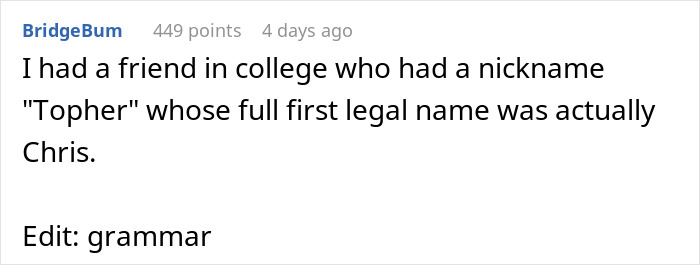 Boss Thinks Employee’s Name Tag Isn’t His Real Name, Tries To Punish Him For It Boss Thinks Employee’s Name Tag Isn’t His Real Name, Tries To Punish Him For It
