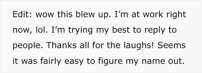 Boss Thinks Employee’s Name Tag Isn’t His Real Name, Tries To Punish Him For It Boss Thinks Employee’s Name Tag Isn’t His Real Name, Tries To Punish Him For It