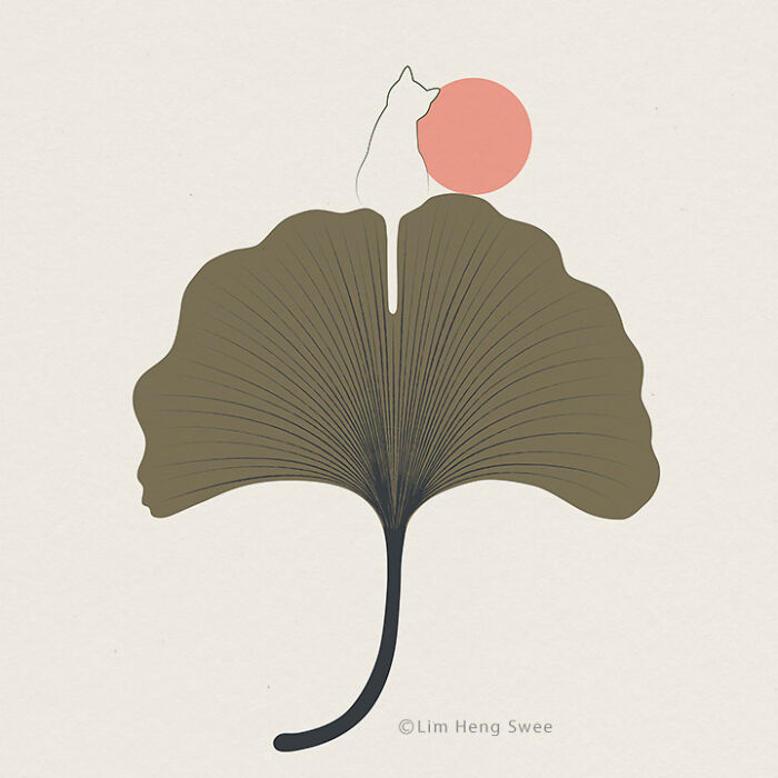 My 26 Minimal Illustrations For Plant And Cat Lovers My 26 Minimal Illustrations For Plant And Cat Lovers