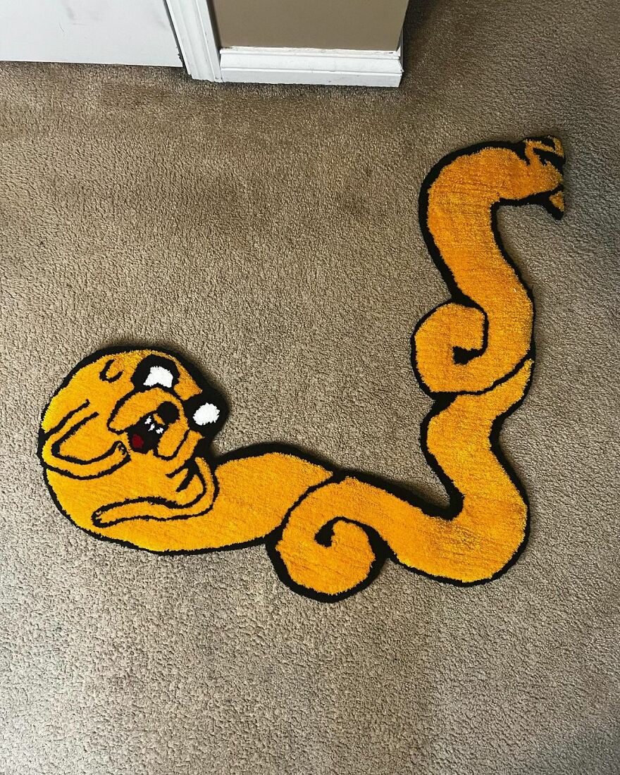 Popular Anime And Cartoon Characters Made Into Rugs By A Carpet Nerd (32 Pics) Popular Anime And Cartoon Characters Made Into Rugs By A Carpet Nerd (32 Pics)