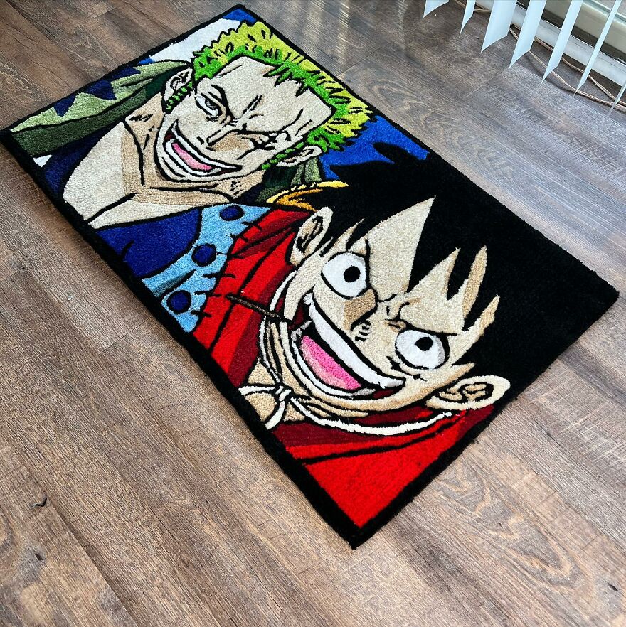 Popular Anime And Cartoon Characters Made Into Rugs By A Carpet Nerd (32 Pics) Popular Anime And Cartoon Characters Made Into Rugs By A Carpet Nerd (32 Pics)
