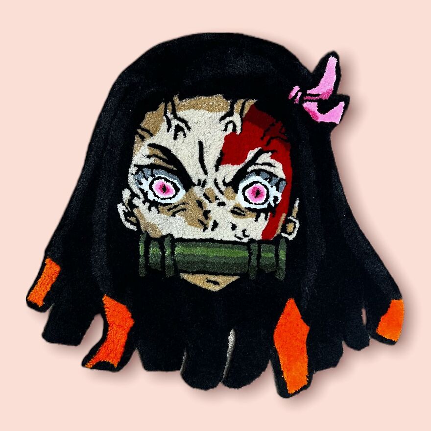 Popular Anime And Cartoon Characters Made Into Rugs By A Carpet Nerd (32 Pics) Popular Anime And Cartoon Characters Made Into Rugs By A Carpet Nerd (32 Pics)