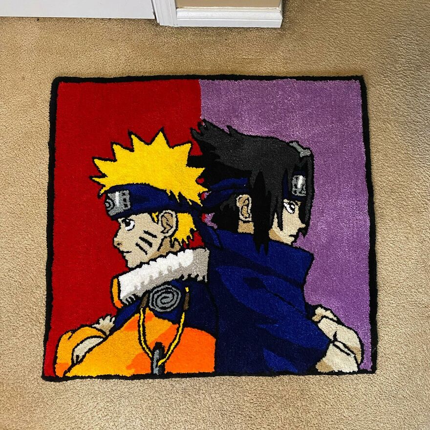 Popular Anime And Cartoon Characters Made Into Rugs By A Carpet Nerd (32 Pics) Popular Anime And Cartoon Characters Made Into Rugs By A Carpet Nerd (32 Pics)
