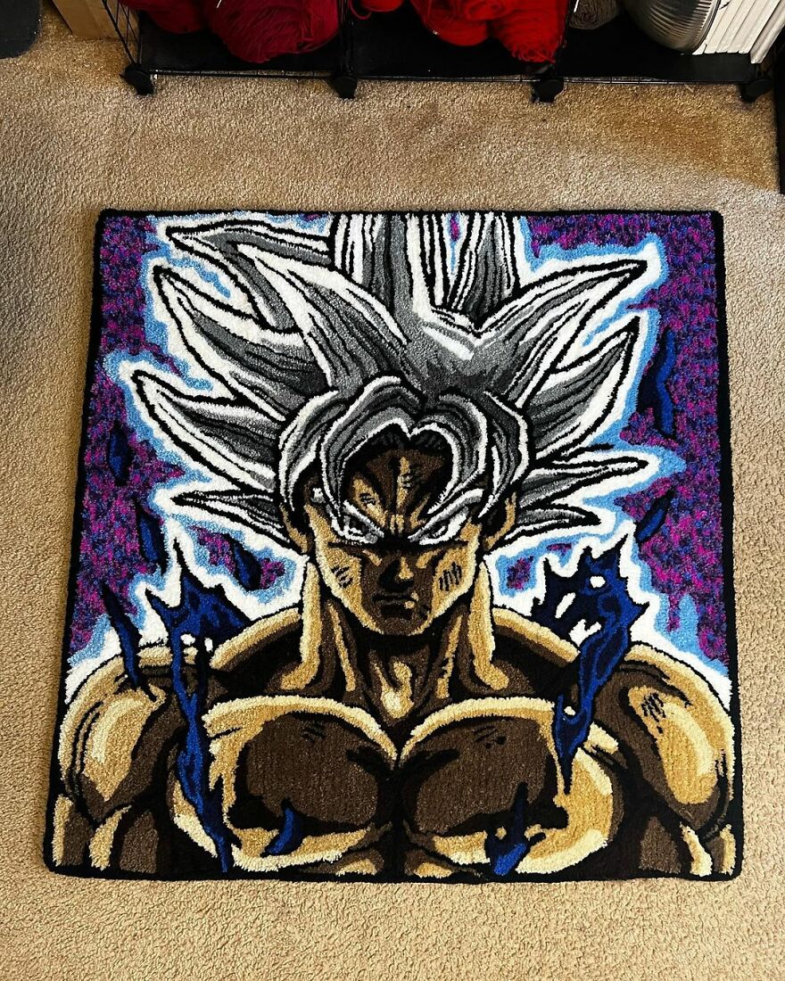 Popular Anime And Cartoon Characters Made Into Rugs By A Carpet Nerd (32 Pics) Popular Anime And Cartoon Characters Made Into Rugs By A Carpet Nerd (32 Pics)