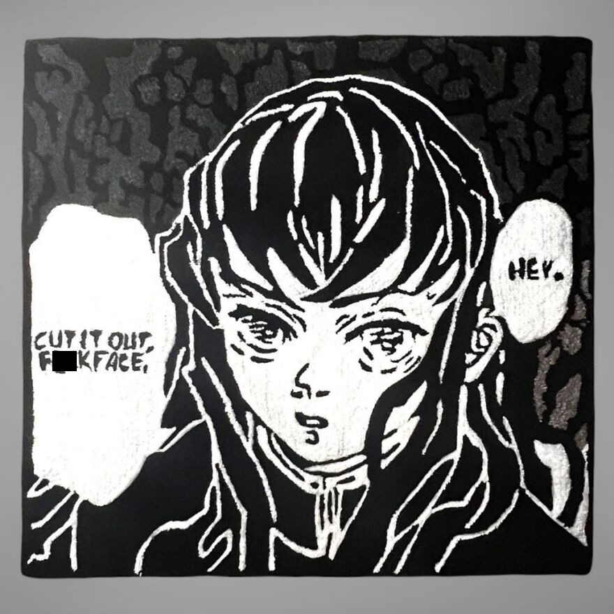 Popular Anime And Cartoon Characters Made Into Rugs By A Carpet Nerd (32 Pics) Popular Anime And Cartoon Characters Made Into Rugs By A Carpet Nerd (32 Pics)