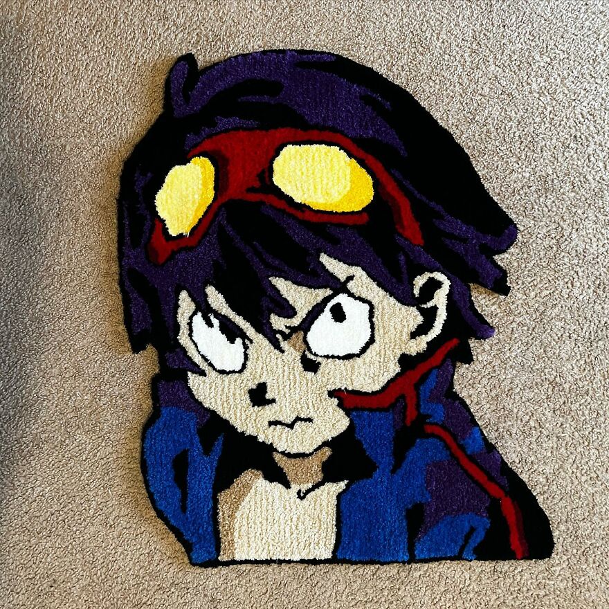 Popular Anime And Cartoon Characters Made Into Rugs By A Carpet Nerd (32 Pics) Popular Anime And Cartoon Characters Made Into Rugs By A Carpet Nerd (32 Pics)