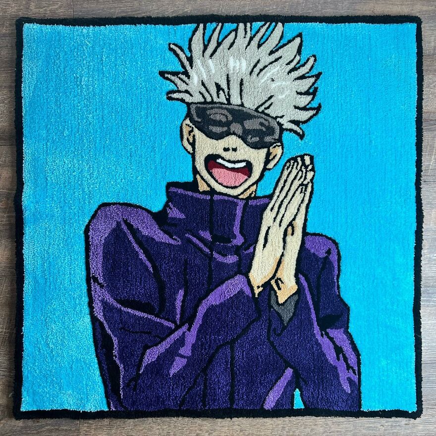 Popular Anime And Cartoon Characters Made Into Rugs By A Carpet Nerd (32 Pics) Popular Anime And Cartoon Characters Made Into Rugs By A Carpet Nerd (32 Pics)
