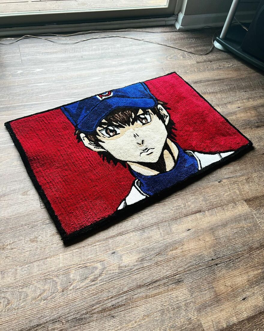 Popular Anime And Cartoon Characters Made Into Rugs By A Carpet Nerd (32 Pics) Popular Anime And Cartoon Characters Made Into Rugs By A Carpet Nerd (32 Pics)