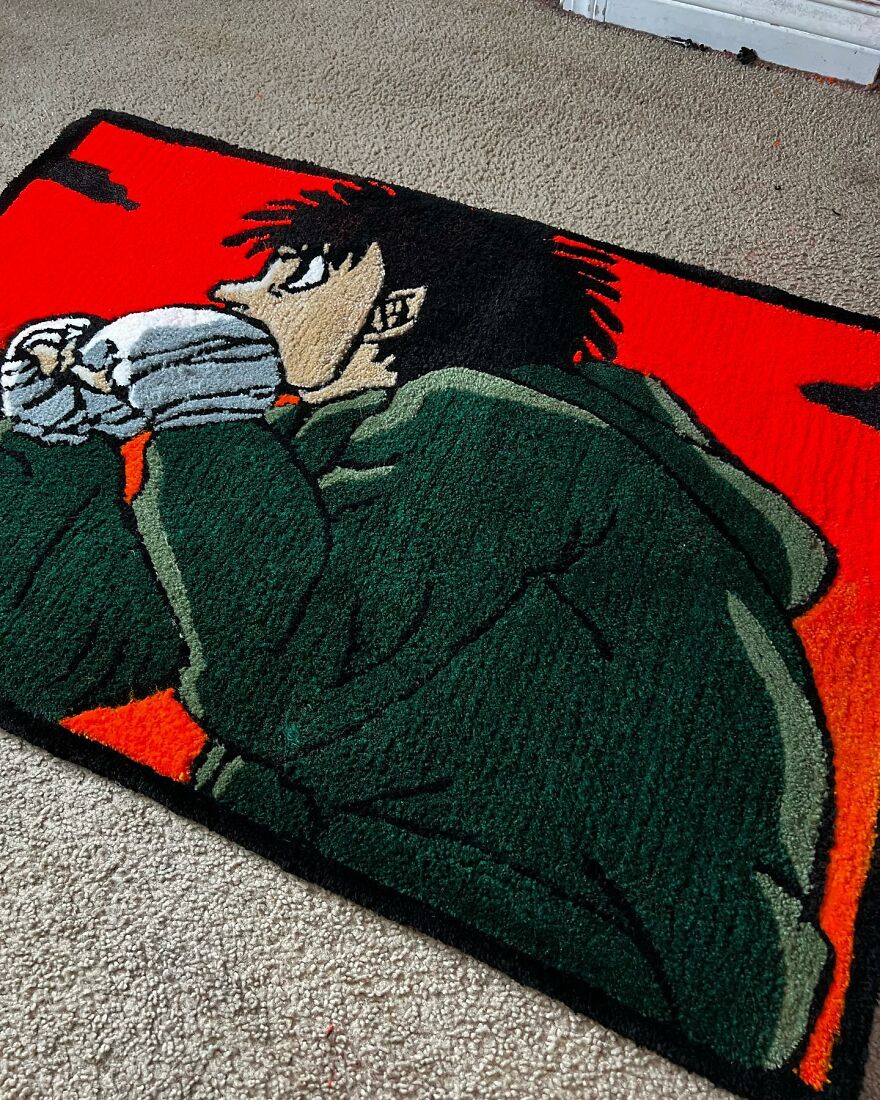 Popular Anime And Cartoon Characters Made Into Rugs By A Carpet Nerd (32 Pics) Popular Anime And Cartoon Characters Made Into Rugs By A Carpet Nerd (32 Pics)